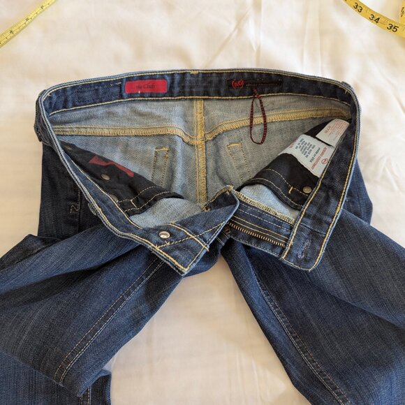 AG Adriano Goldschmied Size 27R "The Club" Bootcut Dark Wash Jeans - Picture 7 of 14